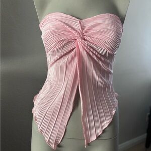 Papermoon Light Pink Pleated Top